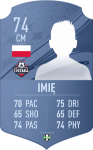FutCard: prezent piłkarski dla graczy i fanów - niestandardowa karta piłkarska - rzadka koncepcja