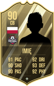 FutCard: prezent piłkarski dla graczy i fanów - niestandardowa karta piłkarska - legendarny gracz - Gold S23